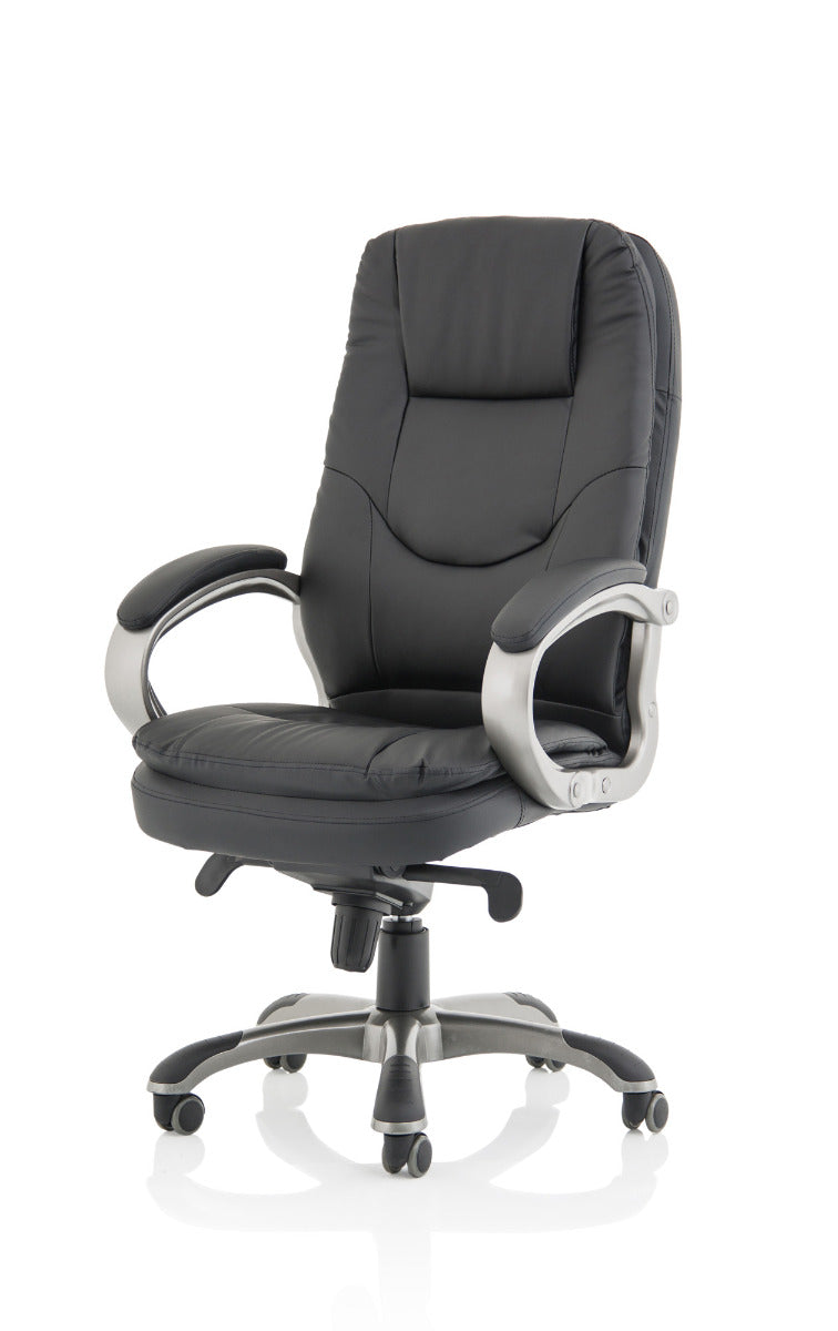 Oscar Black Faux Leather Office Chair